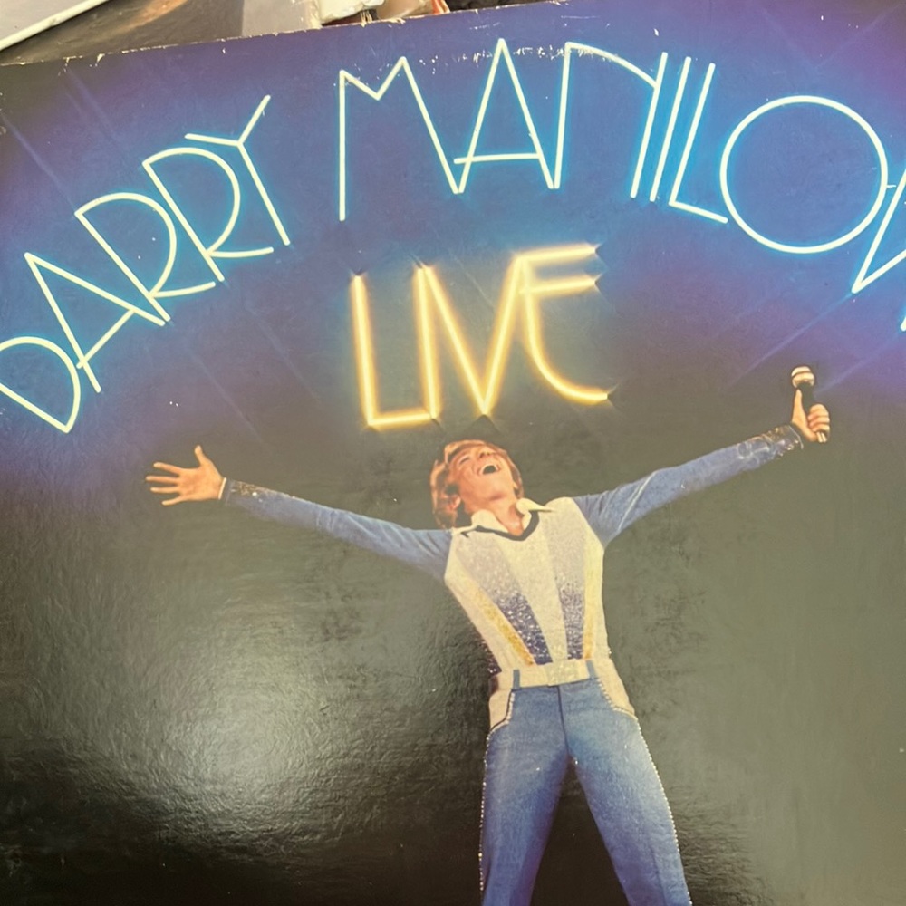 Barry manilow live lp